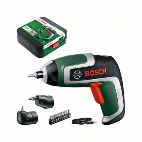 IXO 7 Set Cordless Cordless Tournevis, y compris la fixation excentrique et angulaire