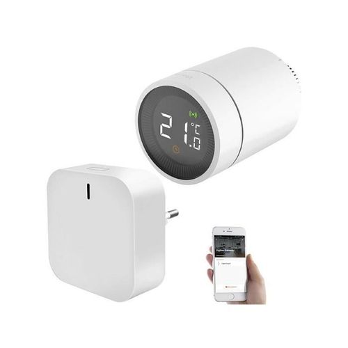 Thermostat connecté pour radiateur avec passerelle ZigBee