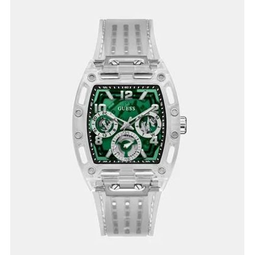 Guess - Montre Homme Mens Trend Vert Gw0499g8 - Transparent