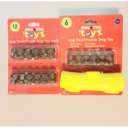 18 X Os À La Viande À Macher Pour Chien Jouet Chiot Toyz Recharge Grosse Croquette Récompense + Distributeur D'adresse - Lot Neuf - Envoi Très Rapide Et Soigne.