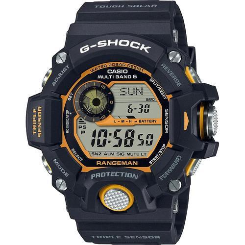 Montre G-Shock Rangeman Gw-9400y-1er Rangeman - Yellow Accent - Noir