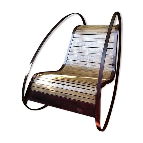 Fauteuil Laurent Garreau Bois