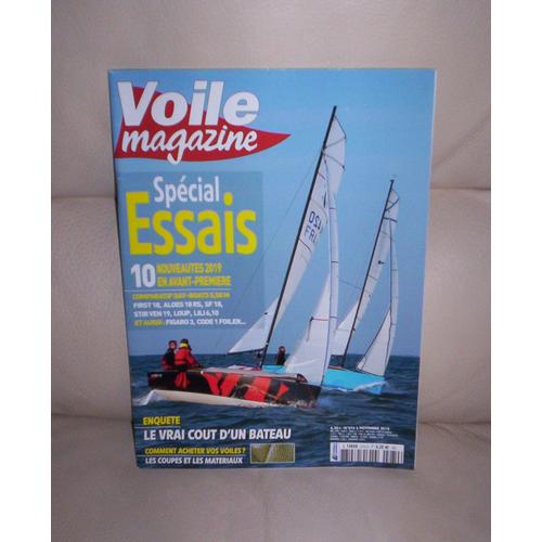 Voile Magazine N° 274 - Spécial Essais - Croisière En Corse-Sardaigne - Le Vrai Coût D' Un Bateau - Choisir Ses Voiles...