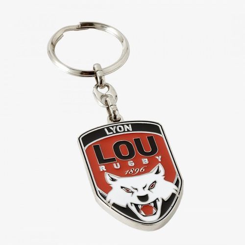 Porte clé Metal LOU Rugby Officiel Lyon