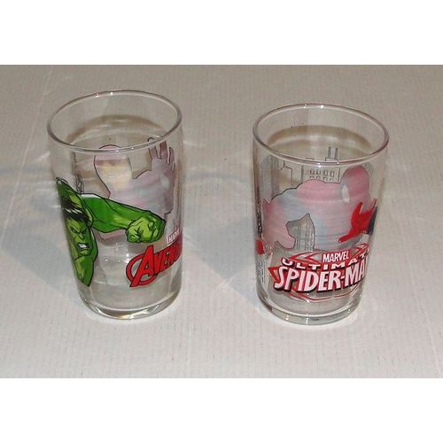 Verre Marvel Avengers Et Ultimate Spider-Man Amora