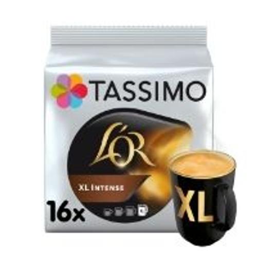 Tassimo L'or Xl Intense Lot De 5 Paquets De 16 Dosettes De Café
