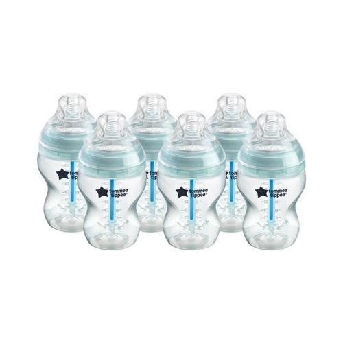 Tommee Tippee Biberons Anti-Colique, Systeme De Ventilation Unique, 260 Ml, Lot De