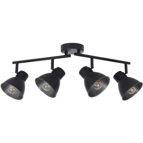 Spot Dock - Métal - 4 L - E14 - 40 W - Noir Mat - Corep