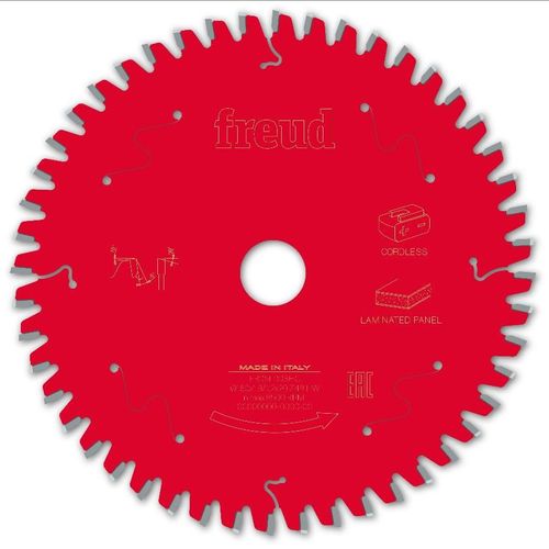 Lame pour scie circulaire portative sans fil FREUD - Ø160 1,8/1,2 AL20 Z48 BA -5° - F03FS10075 -FR06L003HC