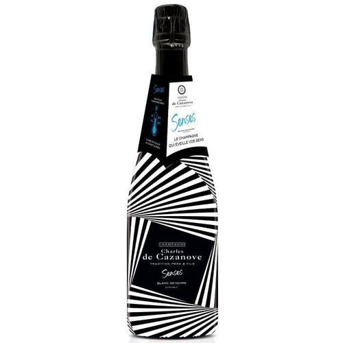 Champagne Charles De Cazanove Blanc De Noirs Extra Brut Senses - 75 Cl