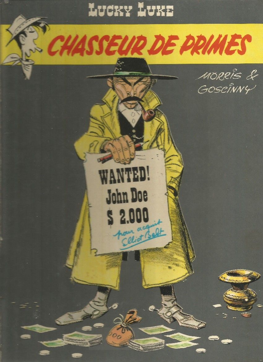 Lucky Luke Chasseur de Primes. BD et humour Rakuten