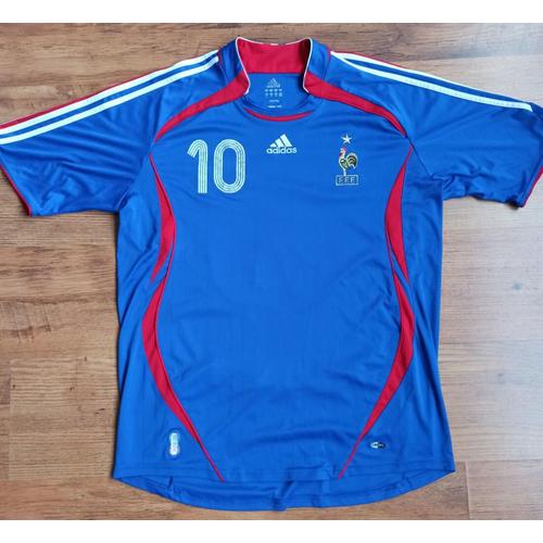 Maillot Équipe De France Coupe Du Monde 2006 Zidane - Fff 06 Shirt