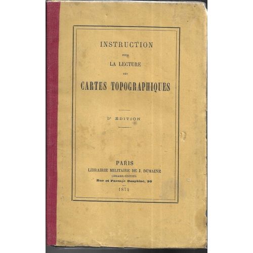 Instruction Pour La Lecture Des Cartes Topographiques