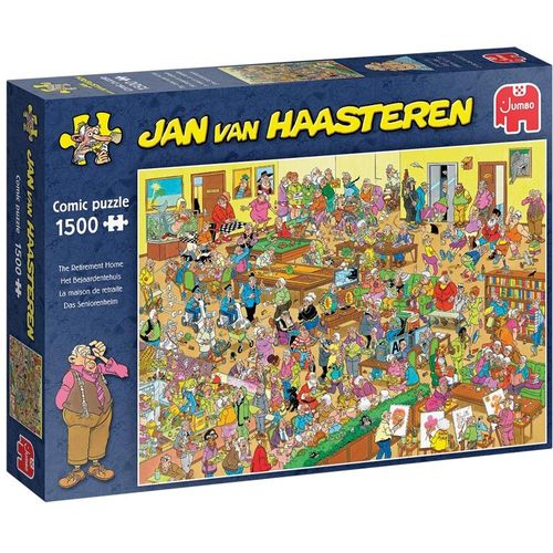 Jumbo Puzzel Jan Van Haasteren Het Bejaardentehuis - 1500 Stukjes