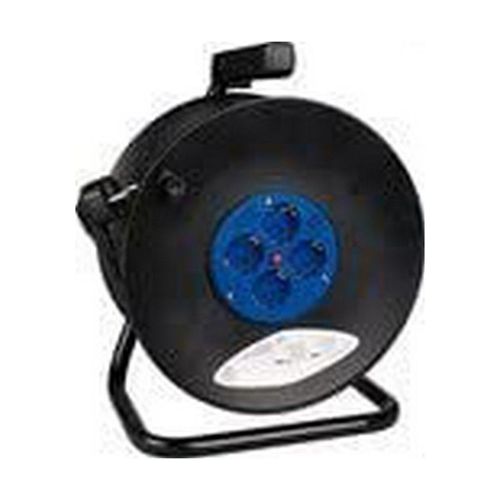 GENERIQUE - Enroule Cable 50m 3x1,5mm Avec 4 Prises Bipolaires Et T/Tl Solera. 7427/2