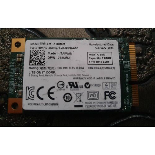 SSD Msata LiteOn 128 Go LMT-128M6M