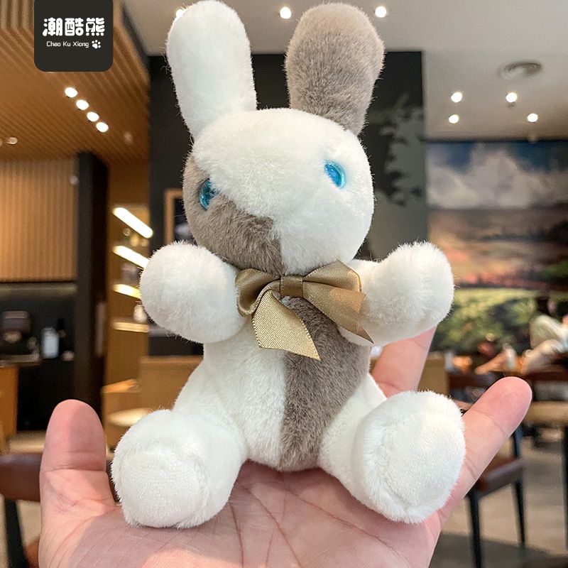 2pcs Porte-Cls Lapin Poupe Pendentif Peluche Poupe Penden...