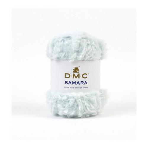 Pelote De Fourrure Samara - 100g - Dmc : Douceur Et Élégance Pour Vos Projets Tricot 416 Bleu