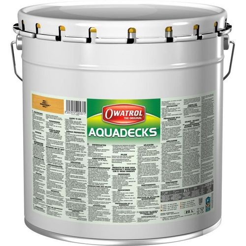 OWATROL AQUADECKS Saturateur Mat à l'Eau pour Protection Bois Exotiques Extérieurs Teck Ipé Bangkiraï Acacia Maçaranduba Saturateur