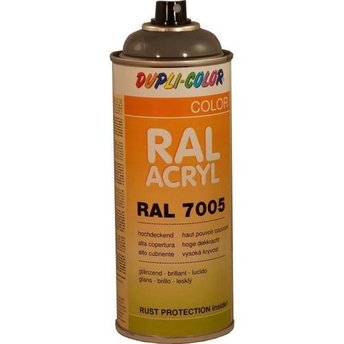 Peinture Aérosol Art Ral 7005 GRIS SOURIS brillant 400 ML DUPLICOLOR - MO674259A