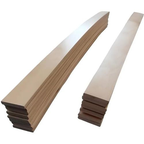 15 Lattes - 680x48x8 Mm - Lit 140 - Pour Sommier / Bz / Clic Clac - Aob Diffusion - Bois Clair