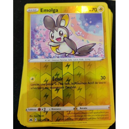 Pokemon Emolga 047 / 159 Reverse Zenith Supreme