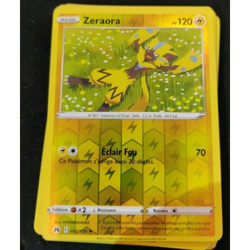 Pokemon Zeraora 052 / 159 Reverse Zenith Supreme