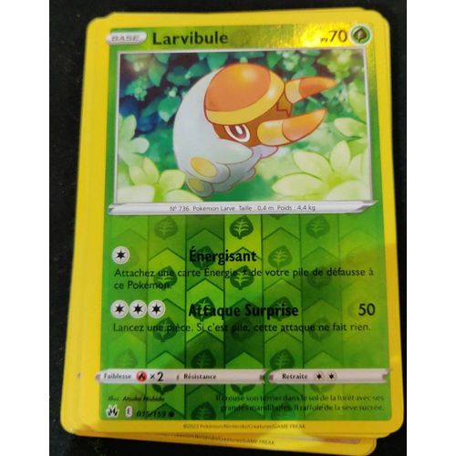 Pokemon Larvibule 015 / 159 Reverse Zenith Supreme