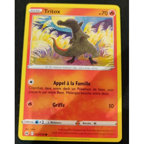 Pokemon Tritox 027 / 159 Zenith Supreme