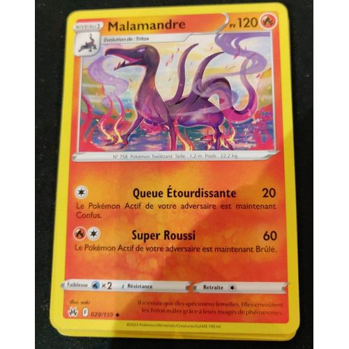 Pokemon Malamandre 028 / 159 Zenith Supreme