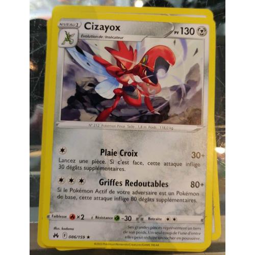 Pokemon Cizayox 086 / 159 Zenith Supreme Rare