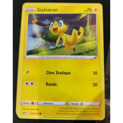 Pokemon Galvaran 049 / 159 Zenith Supreme