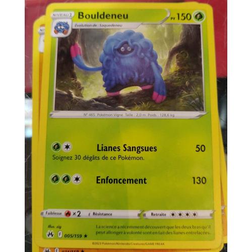 Pokemon Bouldeneu 005 / 159 Zenith Supreme Rare