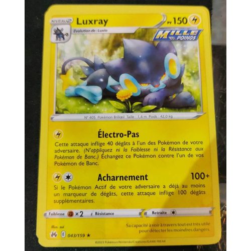 Pokemon Luxray 043 / 159 Zenith Supreme Rare