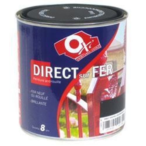 PEINTURE DIRECT FER VERT OLIVIER RAL 6021 0.5L