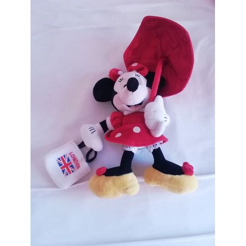 Peluche Minnie Se Balade À Londre.