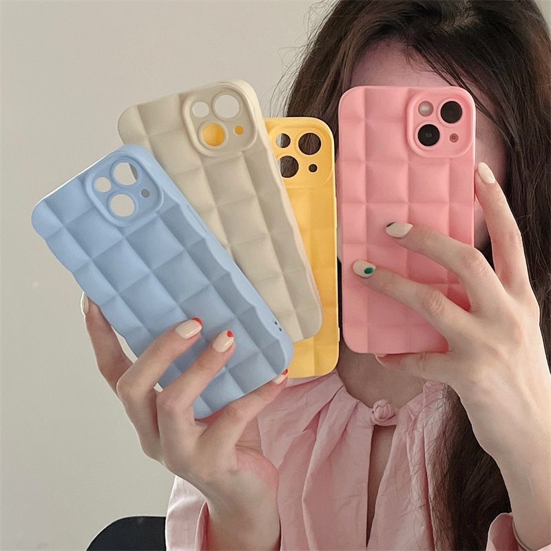 tui Pour Iphone11 tui De Tlphone Portable Simple Carr E... - 2