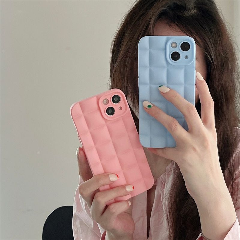 tui Pour Iphone11 tui De Tlphone Portable Simple Carr E... - 3