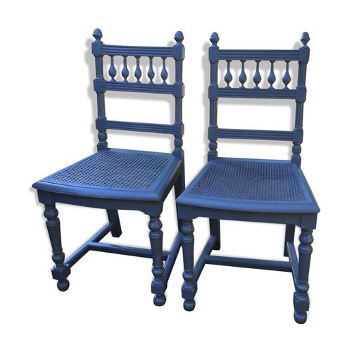Set De Chaises Henri Ii Gris