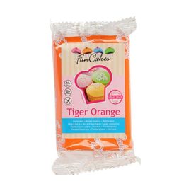 Pâte À Sucre Funcakes 250g Orange Tigre
