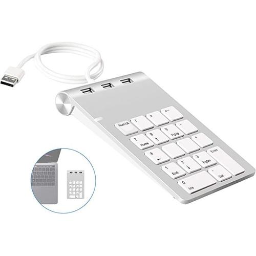 MOBILITY LAB - Clavier Filaire USB pour MAC Pro APPLE (ARGENT