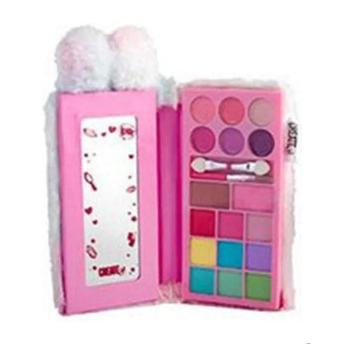 Coffret Maquillage Enfant - Create It - Multi Couleur - Miroir - Fermeture Magnétique - Fourrure Multicolore