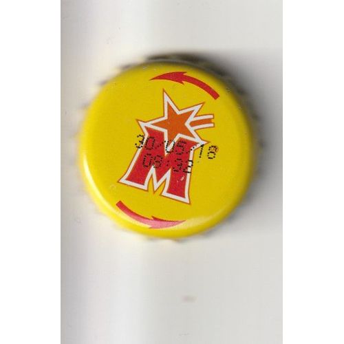 Capsule De Bière Méteor - Jaune -