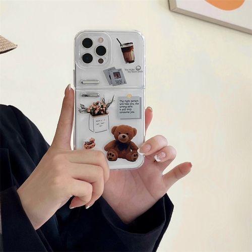 Étui Pour Iphonexsmax Étui Pour Téléphone Portable Pour Femme De Niche Pour Marionnette À Fleurs Japonaises Et Coréennes