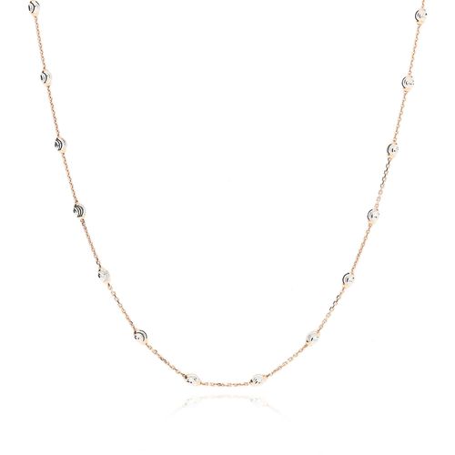 Collier Femme Bijou Gioiapura Oro 750 Mesure 42cm Offre ?L?Gant Cod. Gp-Smpm025rb42 Gioiapura