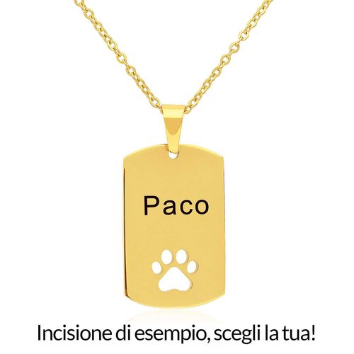 Collier Femme Bijoux Mycode Sweet Puppy Classique Cod. My20cg Mycode