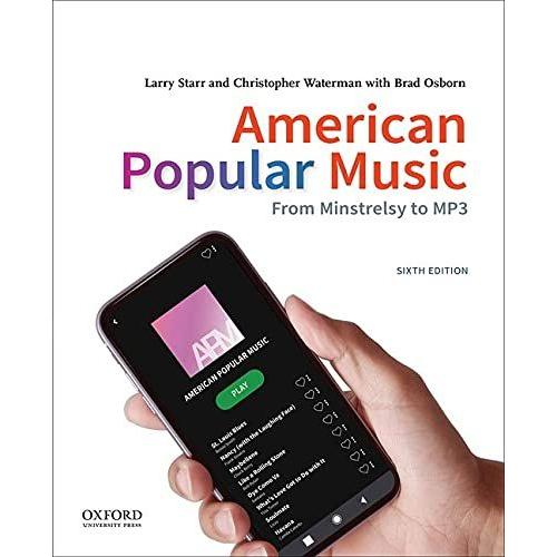 American Popular Music : From Minstrelsy To Mp3