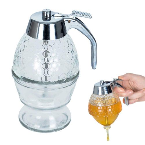 Distributeur De Miel En Verre/Uh