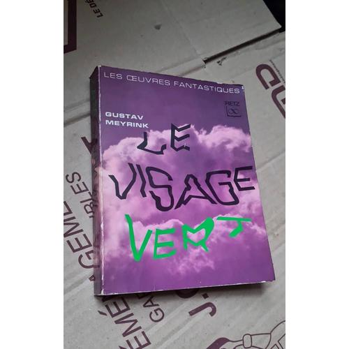 Le Visage Vert - Gustave Meyrink - Edition Retz