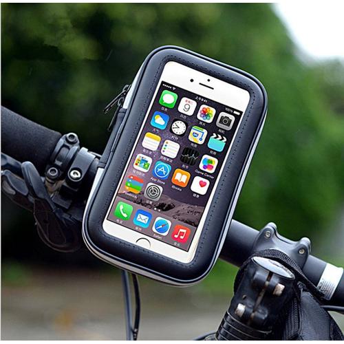 Support de Téléphone Portable vélo,Support Téléphone Vélo Etanche 360  Degrés Support Moto Guidon de Vélo Support pour Smartphone,iPh